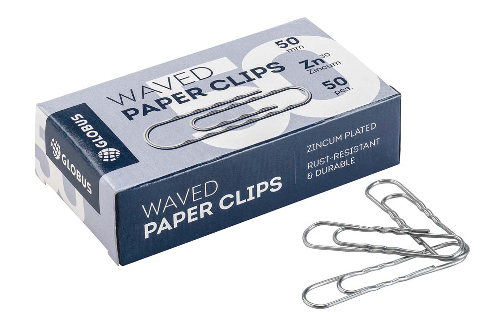 Скрепки 50мм оцинкованные 50 шт.